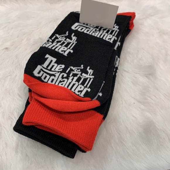The Godfather Crew Length Socks - Picture 4 of 6
